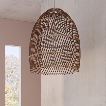 Rattan Light Shade Ceiling Lamp